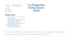 Desktop Screenshot of la-hoguette-hotel-saint-malo.com