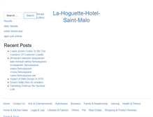 Tablet Screenshot of la-hoguette-hotel-saint-malo.com
